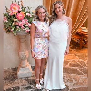 Elliatt 3D floral two piece set